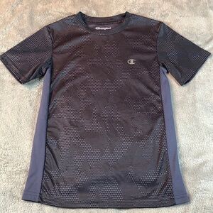Kids Champion PowerTrain Dark Grey Performance Shirt
